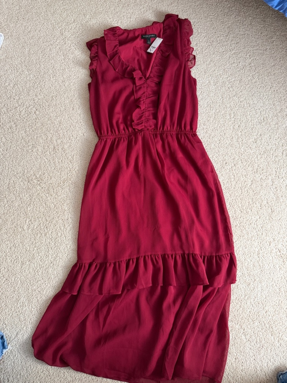 Women’s Maxi Dress in Wine color